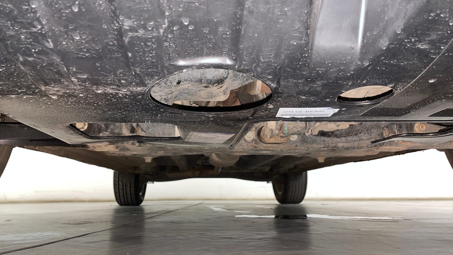 Used 2022 Hyundai Creta SX 1.5 Petrol Petrol Manual extra FRONT LEFT UNDERBODY VIEW