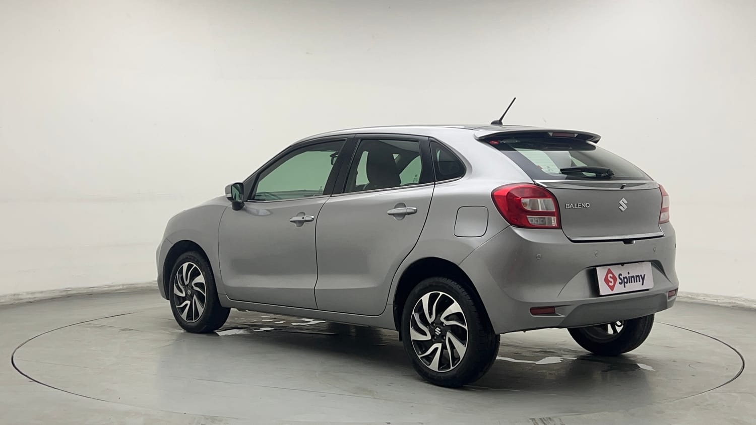 Used 2019 Maruti Suzuki Baleno Alpha Petrol Manual exterior LEFT REAR CORNER VIEW