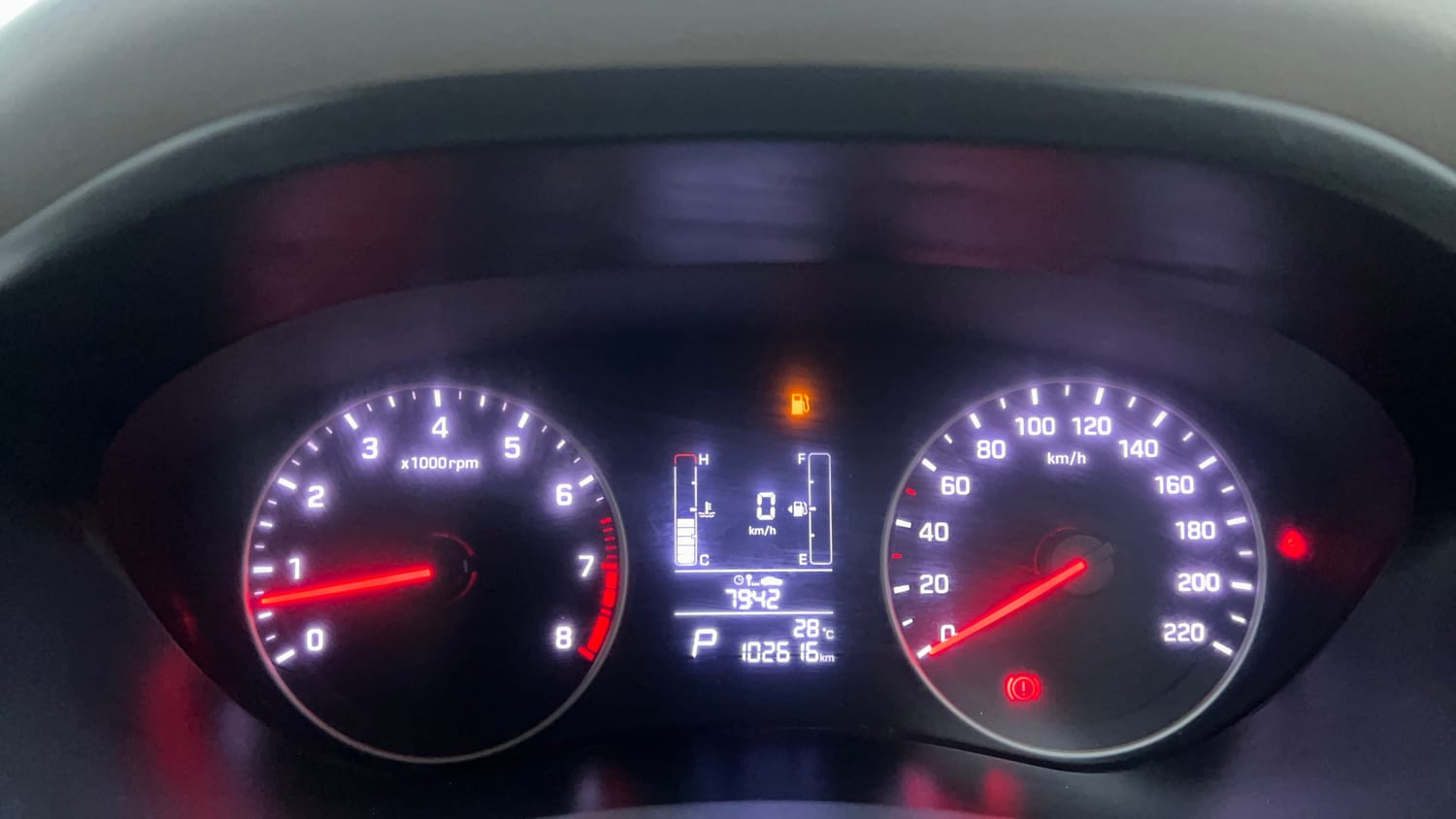 Used 2018 Hyundai Elite i20 Asta 1.2 AT Petrol Automatic interior CLUSTERMETER VIEW