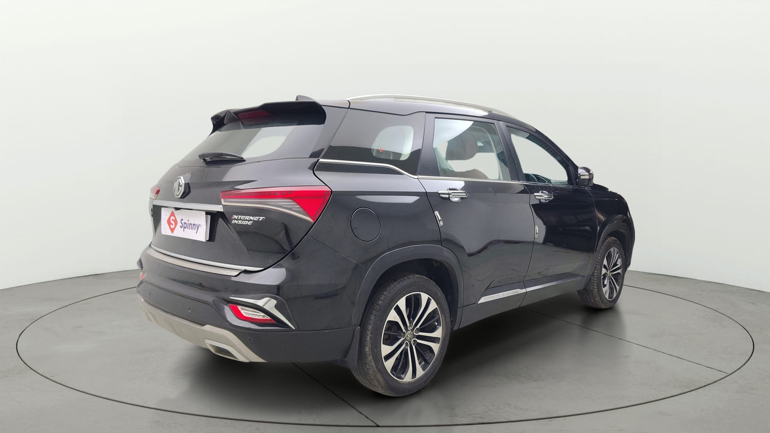 Used 2021 MG Motors Hector Plus Sharp 1.5 Petrol Turbo DCT 6-STR Petrol Automatic exterior RIGHT REAR CORNER VIEW