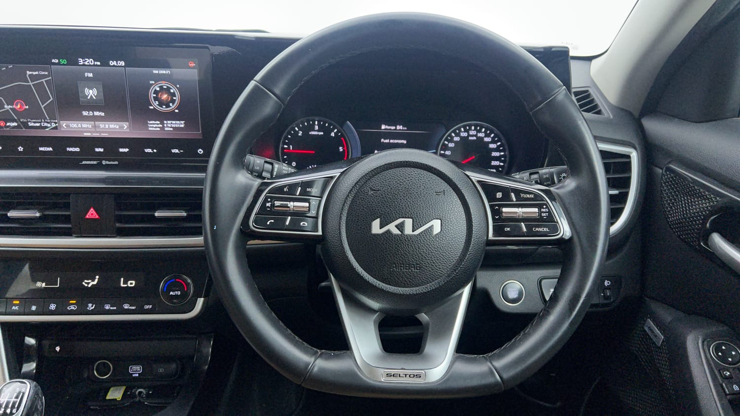 Used 2023 Kia Seltos HTX Plus 1.5 Diesel Diesel Manual interior STEERING VIEW