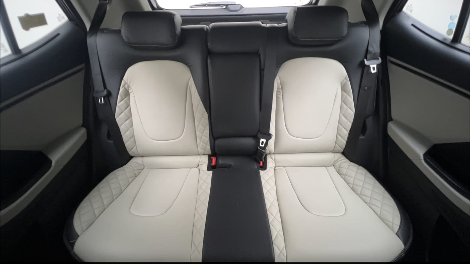 Used 2024 Hyundai Creta SX 1.5 Petrol IVT Petrol Automatic interior REAR SEAT CONDITION VIEW