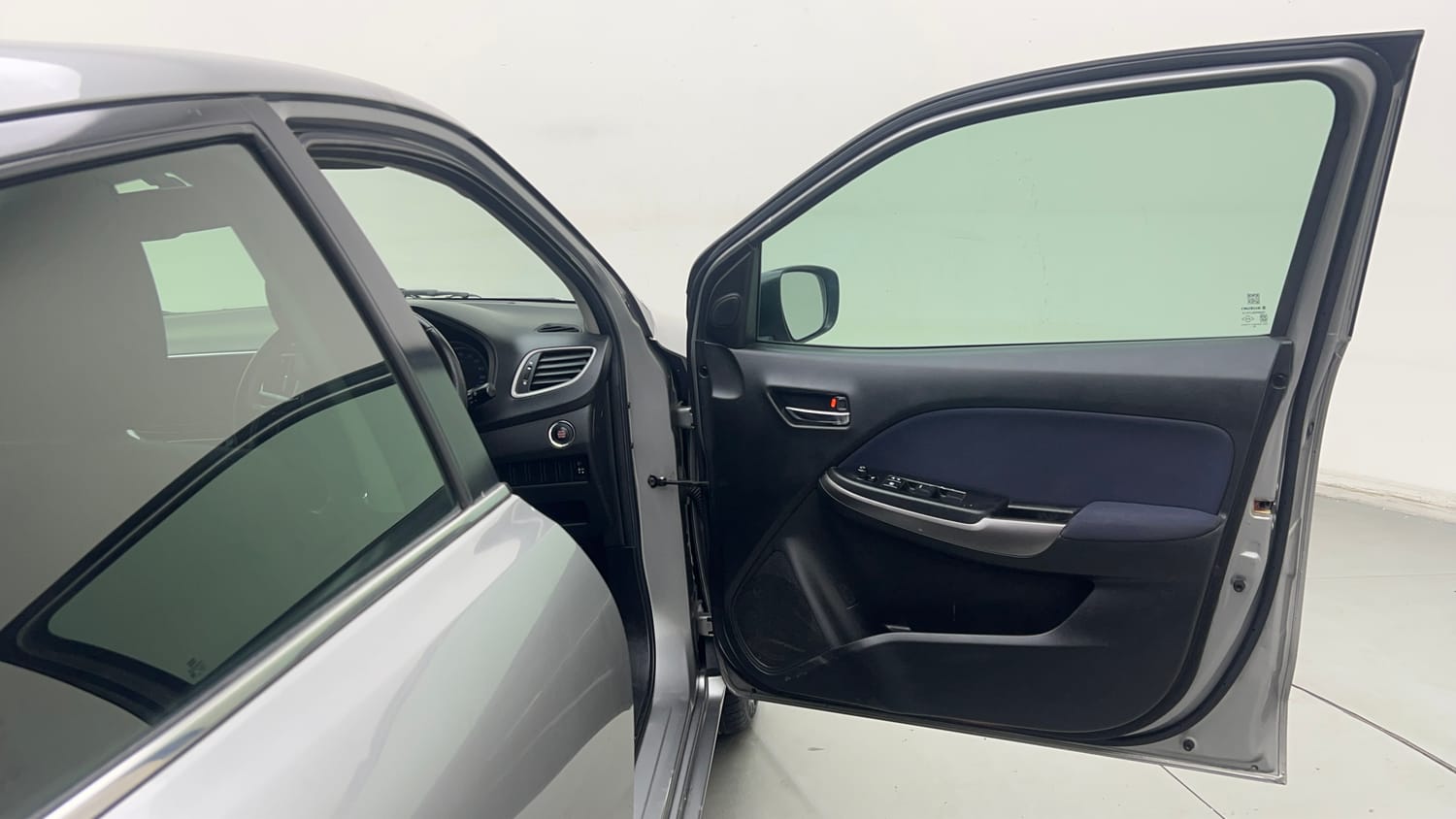 Used 2019 Maruti Suzuki Baleno Alpha Petrol Manual interior RIGHT FRONT DOOR OPEN VIEW