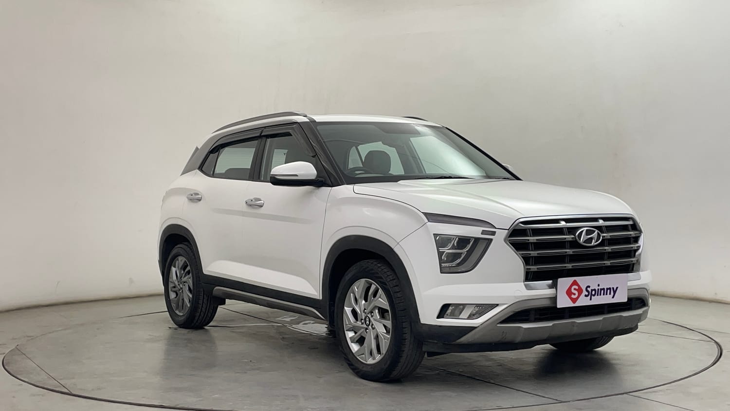 Used 2022 Hyundai Creta SX 1.5 Petrol Petrol Manual exterior RIGHT FRONT CORNER VIEW