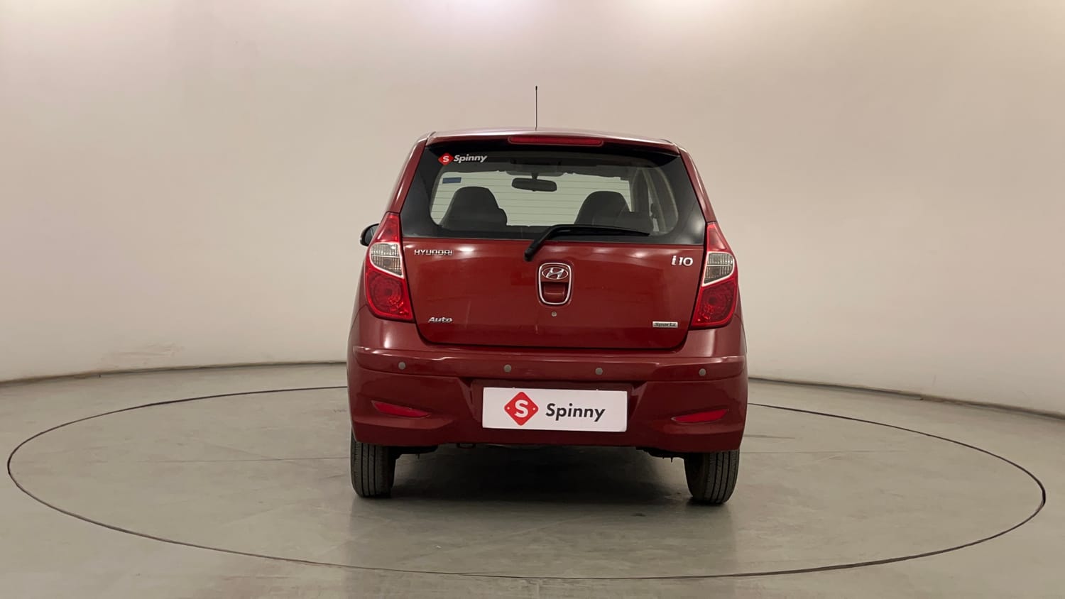 Used 2013 Hyundai i10 Sportz 1.2 AT Kappa2 Petrol Automatic exterior BACK VIEW