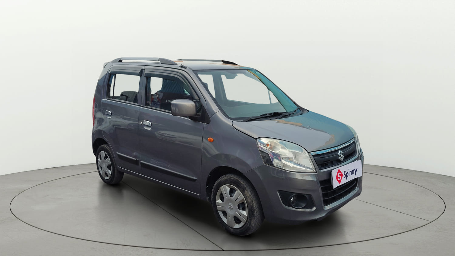Used 2017 Maruti Suzuki Wagon R 1.0 VXI AMT Petrol Automatic exterior RIGHT FRONT CORNER VIEW