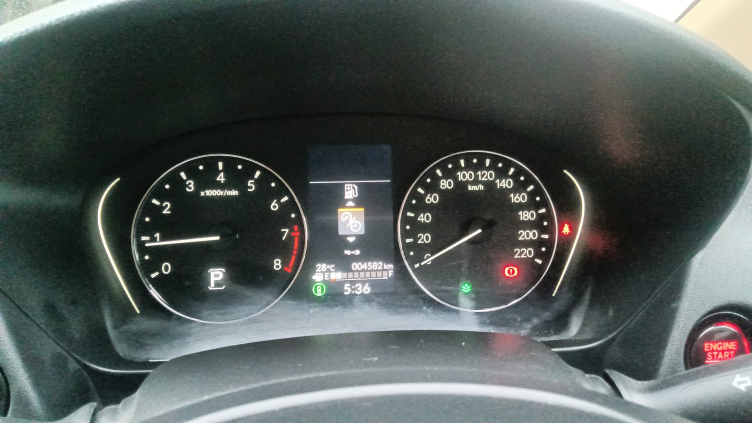 Used 2024 Honda City V Petrol CVT Petrol Automatic interior CLUSTERMETER VIEW