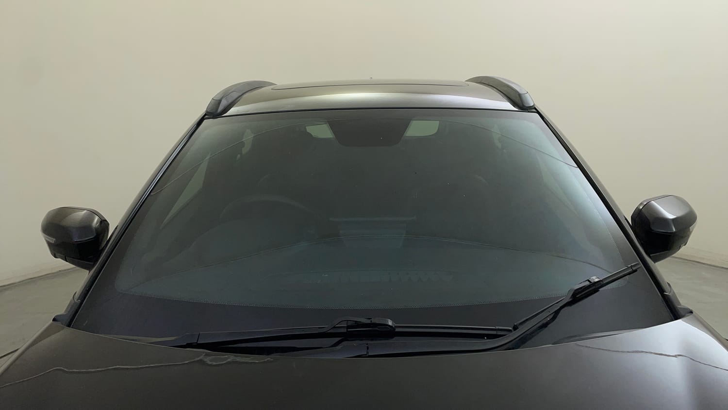 Used 2025 Tata Nexon Creative Plus (S) 1.2 6AMT Dark Edition Petrol Automatic exterior FRONT WINDSHIELD VIEW
