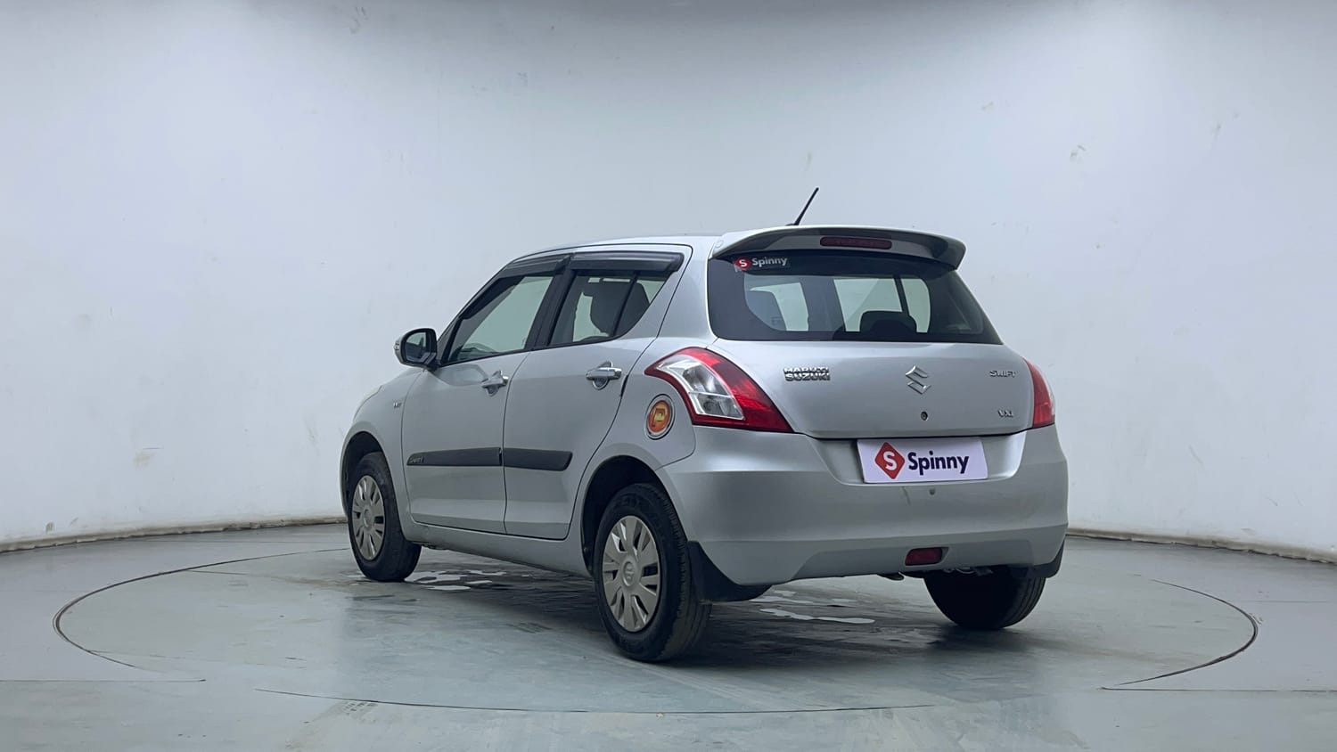 Used 2013 Maruti Suzuki Swift VXi Petrol Manual exterior LEFT REAR CORNER VIEW