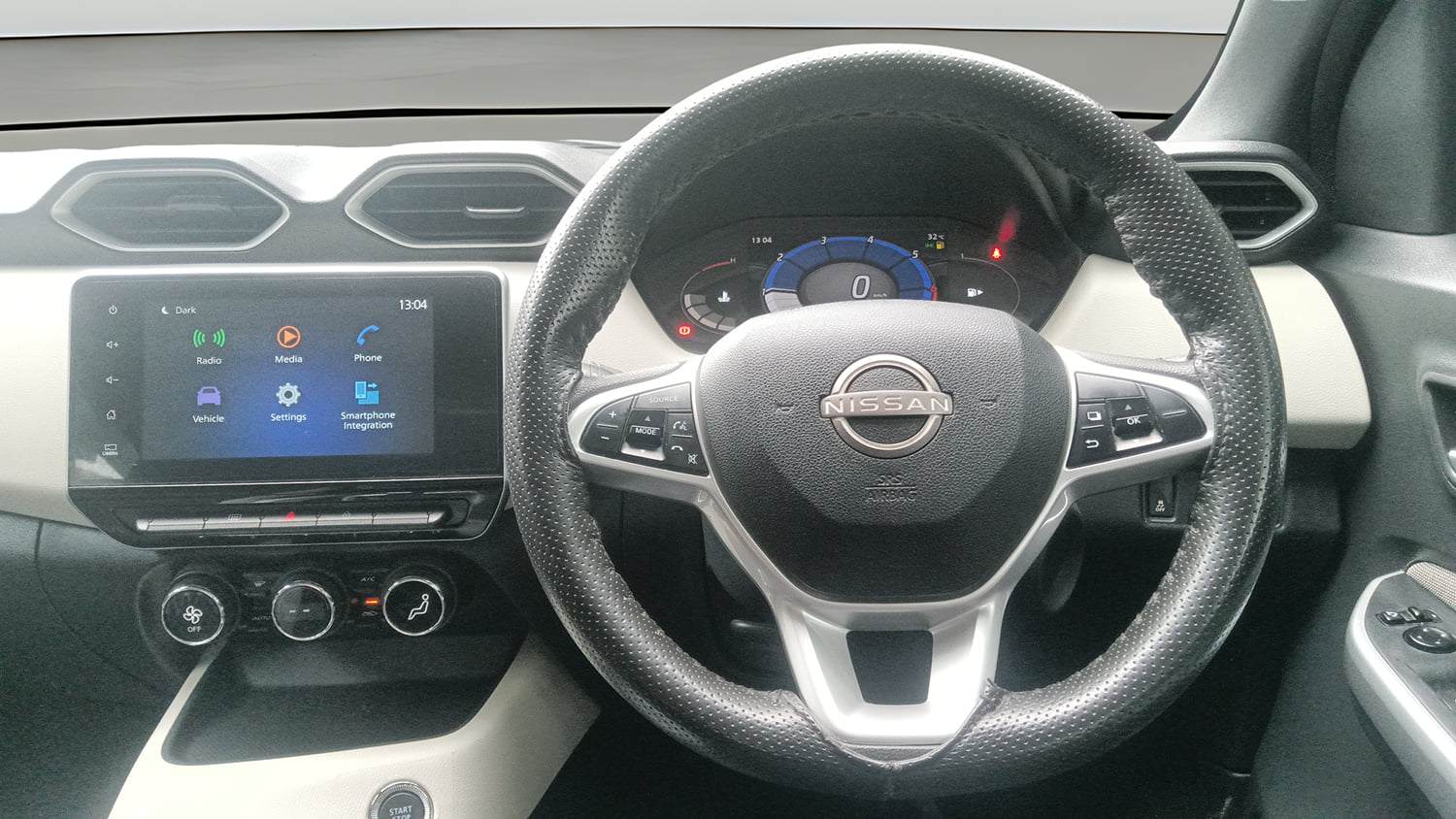 Used 2023 Nissan Magnite XV AMT Petrol Automatic interior STEERING VIEW