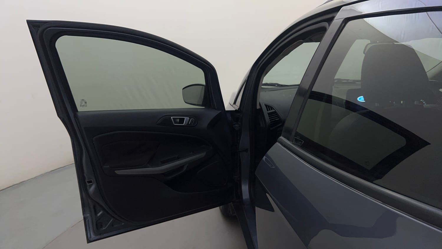 Used 2018 Ford EcoSport Titanium 1.5L TDCi Diesel Manual interior LEFT FRONT DOOR OPEN VIEW