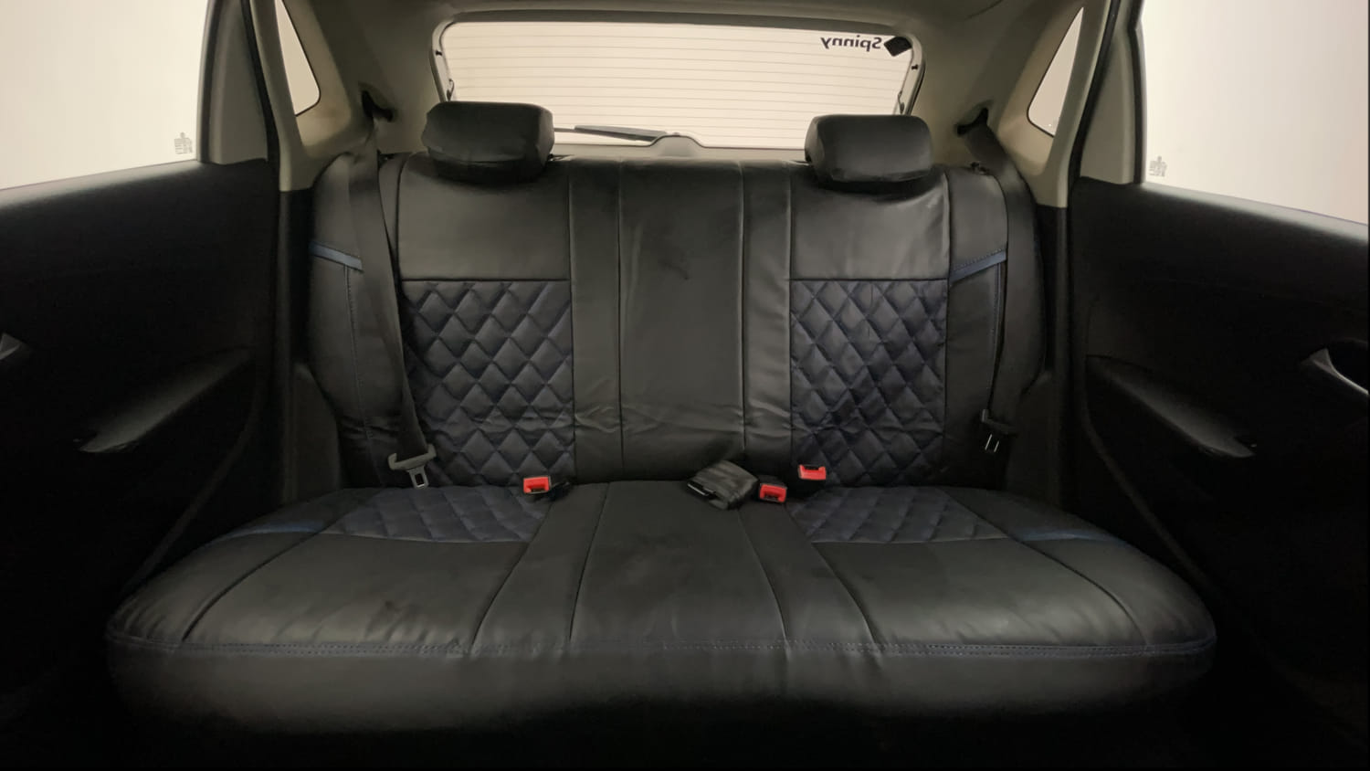 Used 2015 Volkswagen Polo Comfortline 1.2L (P) Petrol Manual interior REAR SEAT CONDITION VIEW
