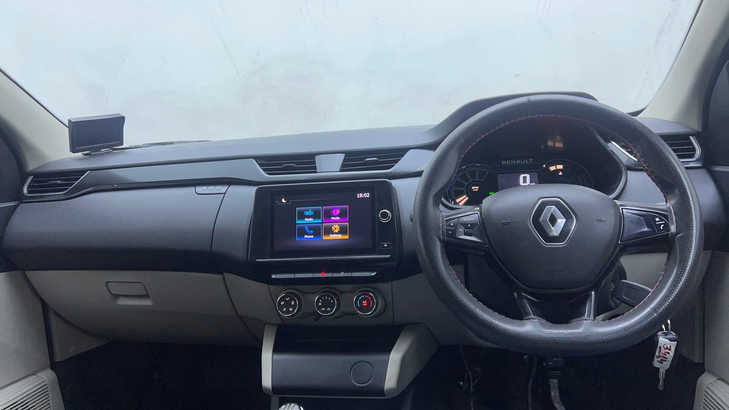 Used 2021 Renault Triber RXT Petrol Manual interior DASHBOARD VIEW