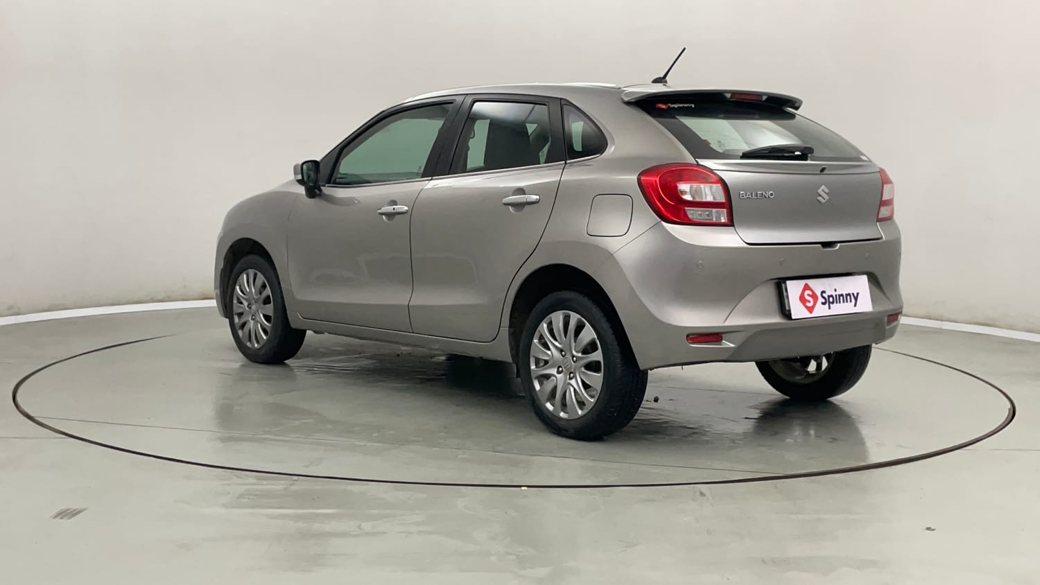 Used 2017 Maruti Suzuki Baleno Alpha 1.2 Petrol Manual exterior LEFT REAR CORNER VIEW