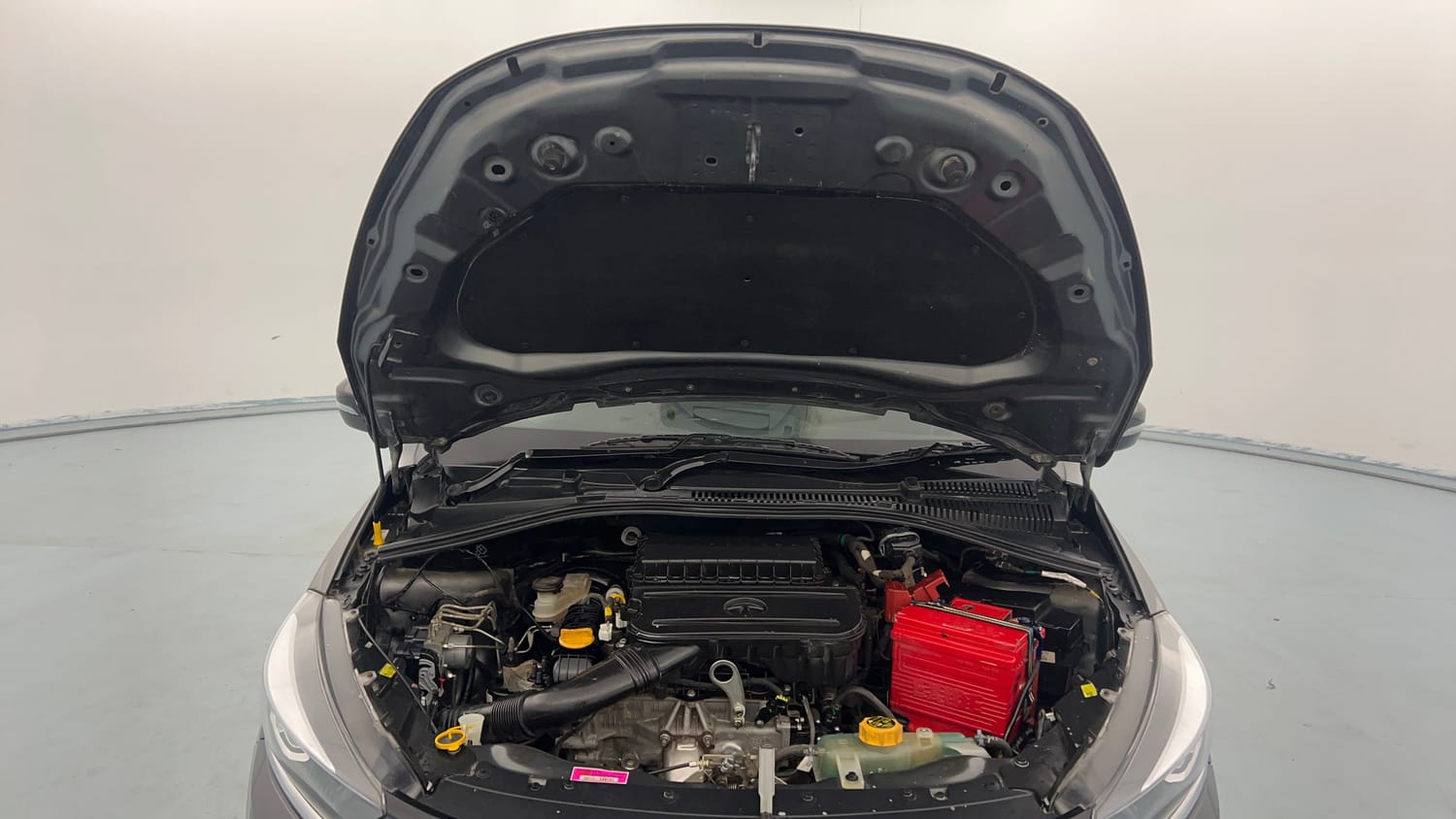 Used 2022 Tata Tigor XZ Plus CNG Cng Manual engine ENGINE & BONNET OPEN FRONT VIEW