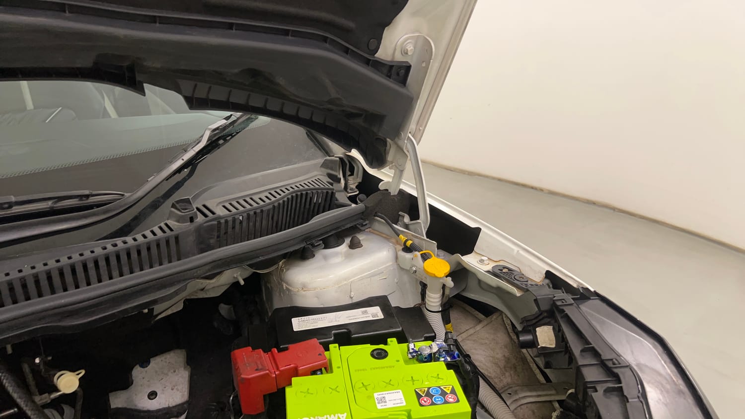 Used 2023 Tata Nexon Creative Plus S 1.2 Revotron Petrol 6AMT Petrol Automatic engine ENGINE LEFT SIDE HINGE & APRON VIEW