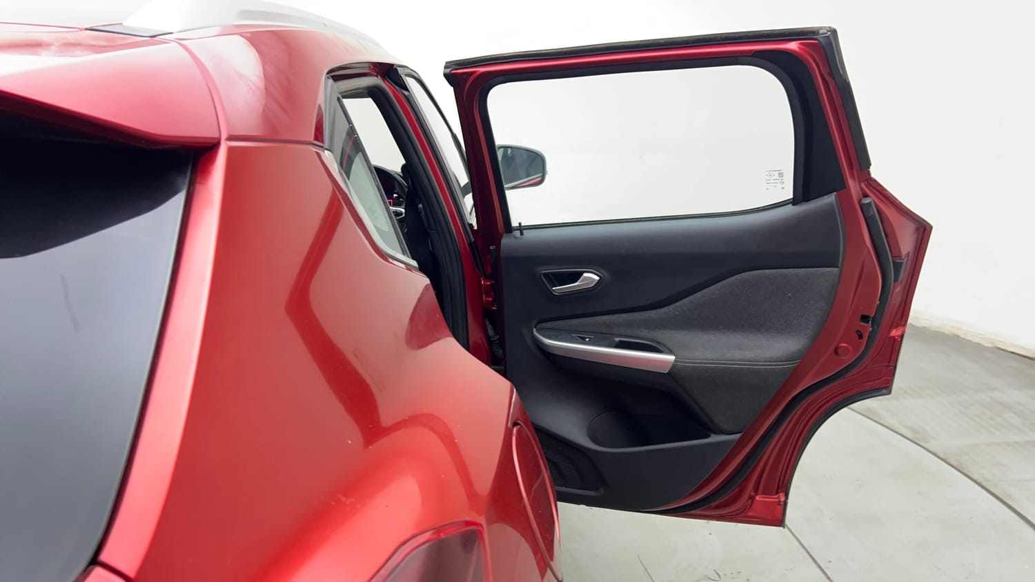 Used 2022 Nissan Magnite XV Premium Turbo CVT Petrol Automatic interior RIGHT REAR DOOR OPEN VIEW