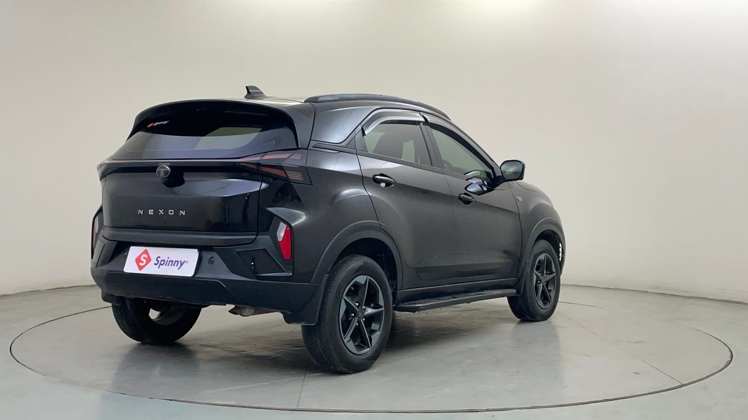 Used 2025 Tata Nexon Creative Plus (S) 1.2 6AMT Dark Edition Petrol Automatic exterior RIGHT REAR CORNER VIEW