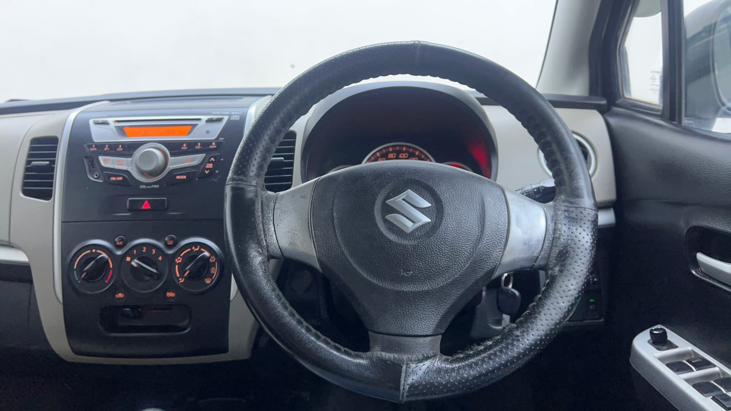 Used 2016 Maruti Suzuki Wagon R 1.0 VXI AMT Petrol Automatic interior STEERING VIEW