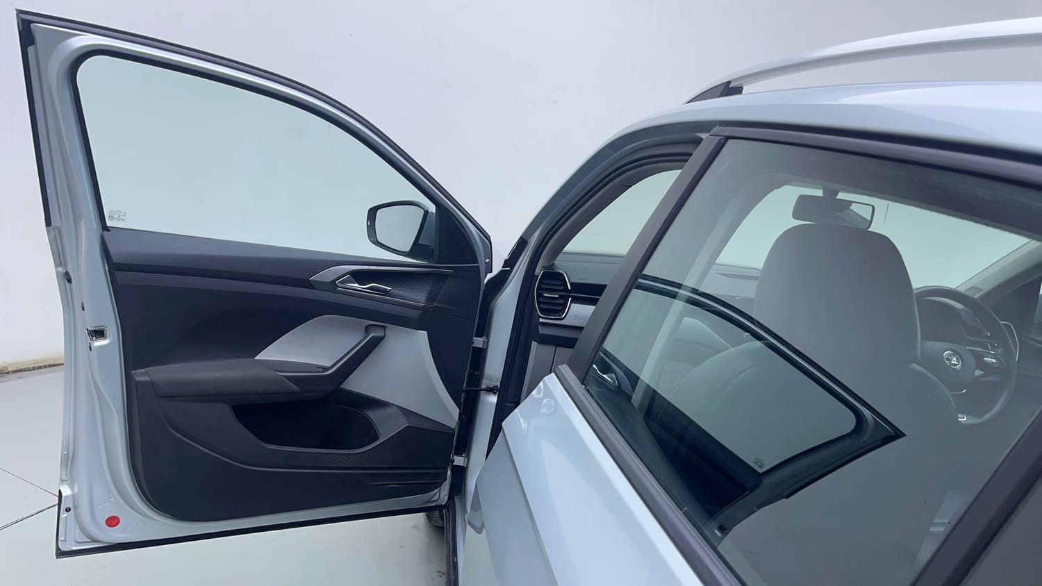 Used 2023 Skoda Kushaq Ambition 1.0L TSI MT Petrol Manual interior LEFT FRONT DOOR OPEN VIEW