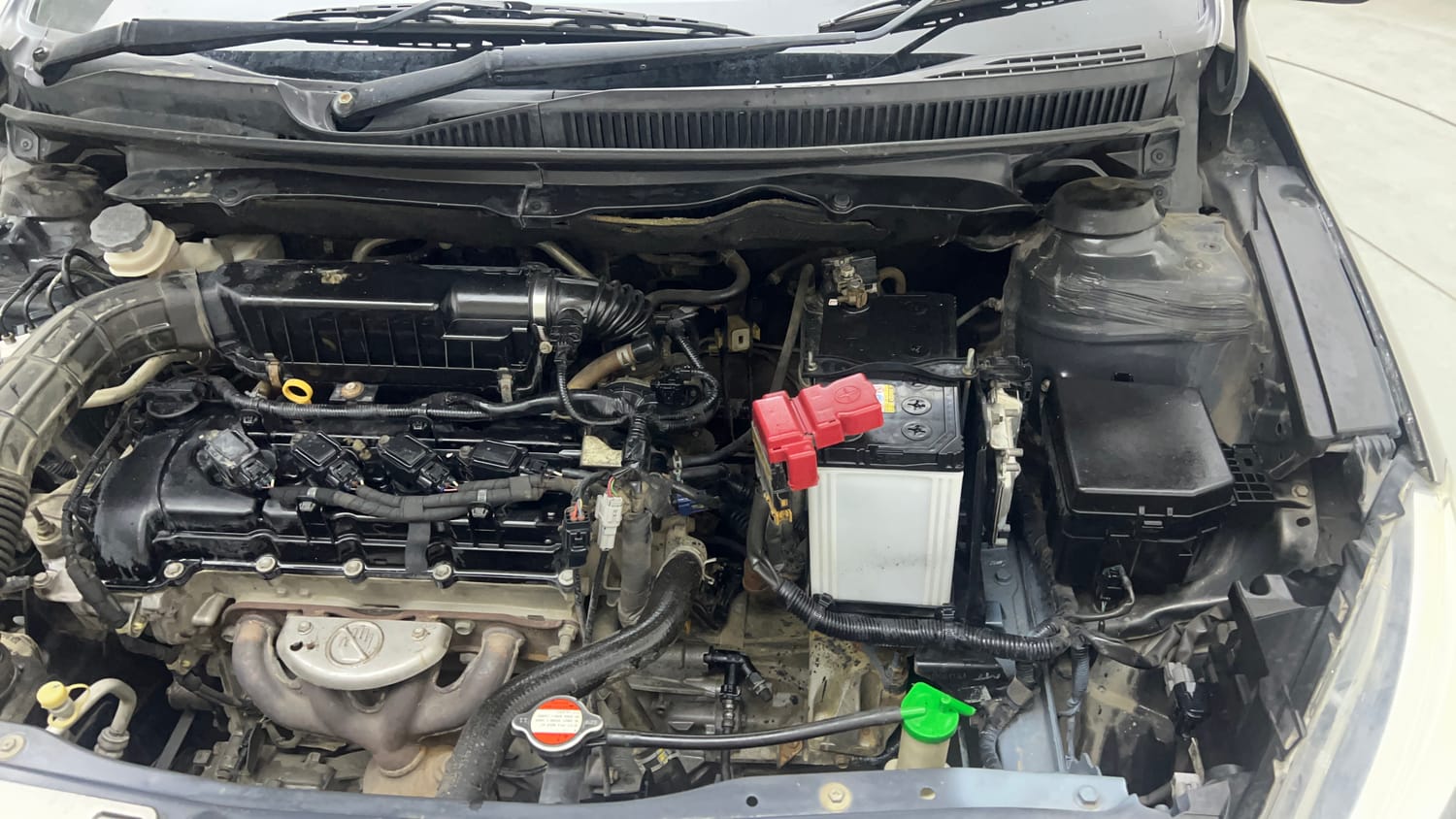 Used 2018 Maruti Suzuki Ciaz Alpha Hybrid 1.5 Petrol Manual engine ENGINE LEFT SIDE VIEW