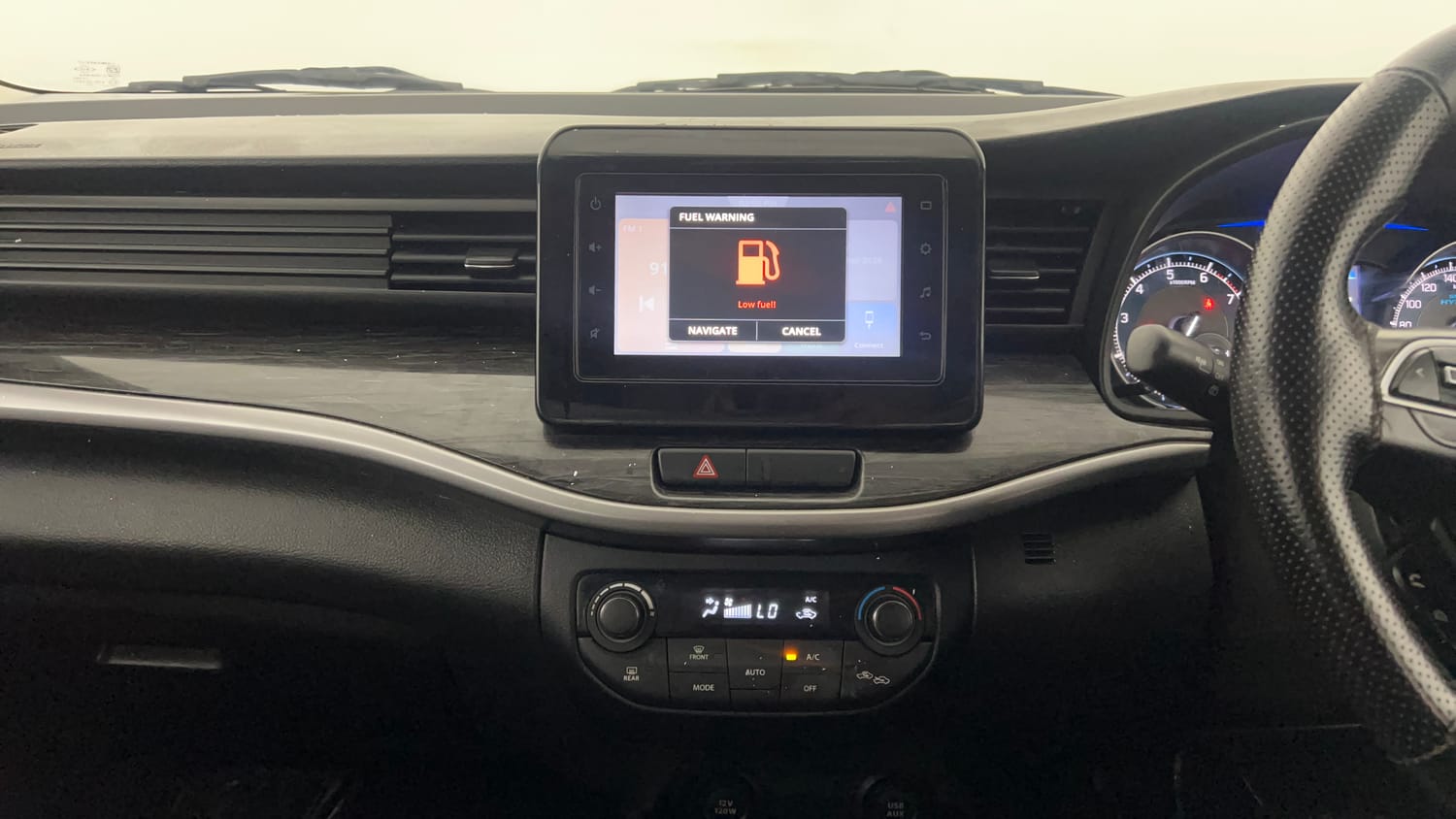 Used 2022 Maruti Suzuki XL6 Zeta AT Petrol Petrol Automatic interior MUSIC SYSTEM & AC CONTROL VIEW