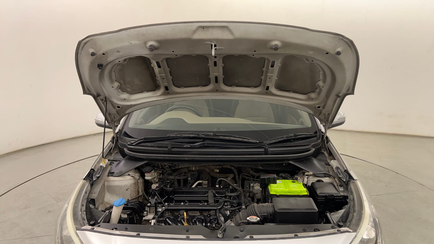 Used 2017 Hyundai Elite i20 Sportz 1.2 Petrol Manual engine ENGINE & BONNET OPEN FRONT VIEW