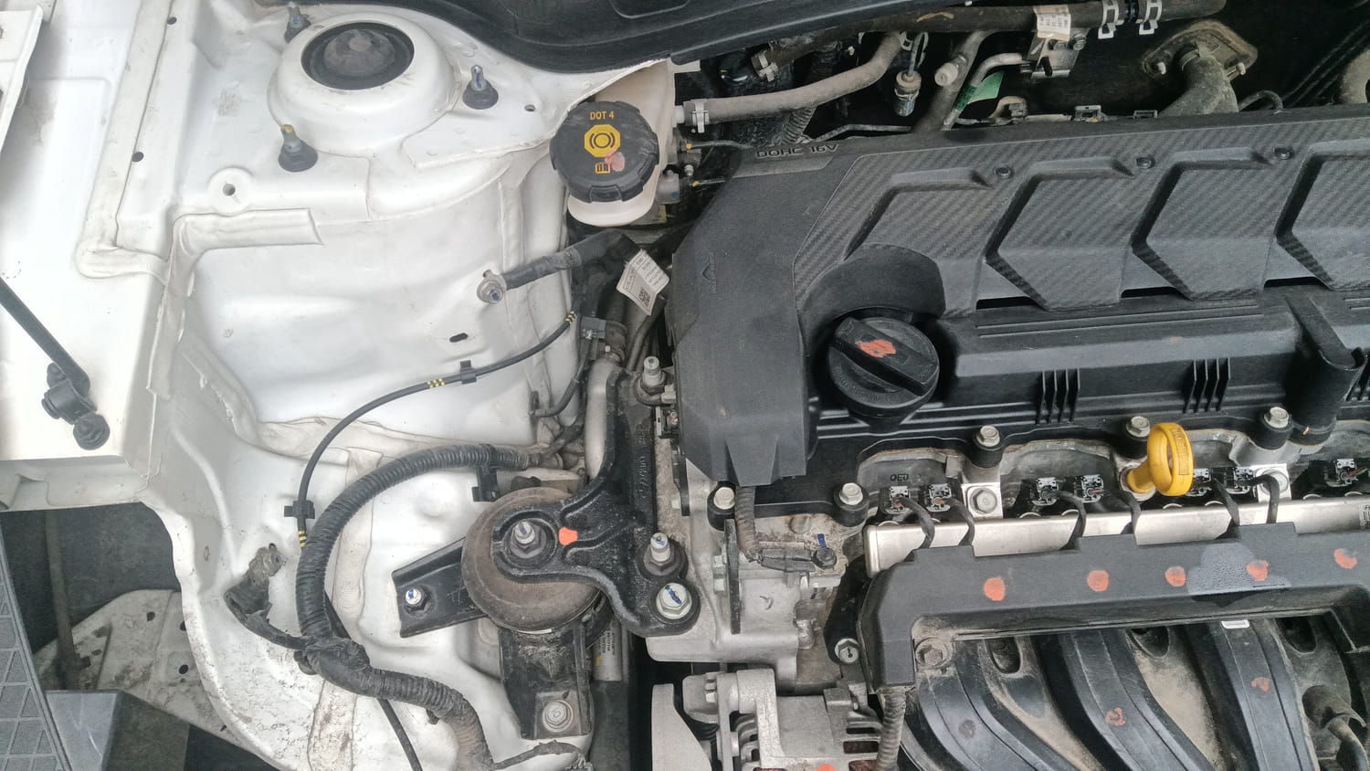 Used 2021 Kia Seltos HTK 1.5 Petrol Manual engine ENGINE RIGHT SIDE VIEW