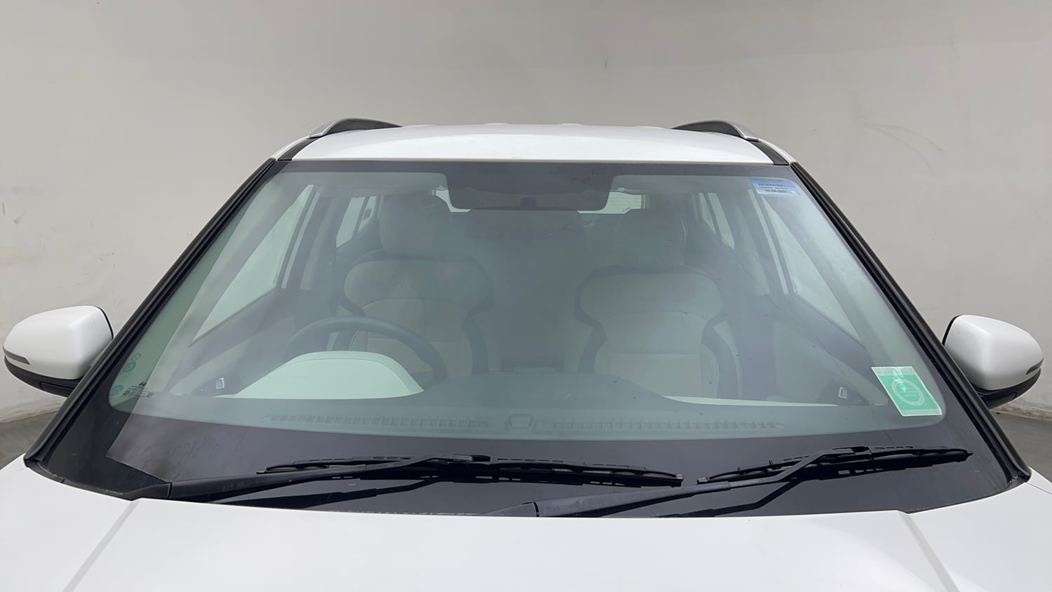 Used 2021 Hyundai Creta S 1.5 Petrol Petrol Manual exterior FRONT WINDSHIELD VIEW