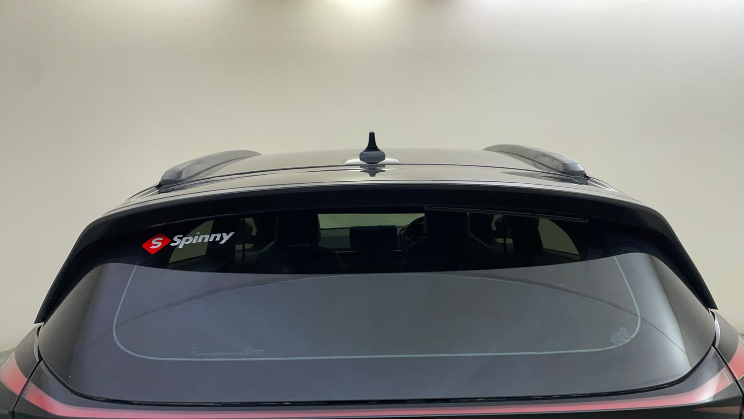 Used 2025 Tata Nexon Creative Plus (S) 1.2 6AMT Dark Edition Petrol Automatic exterior BACK WINDSHIELD VIEW