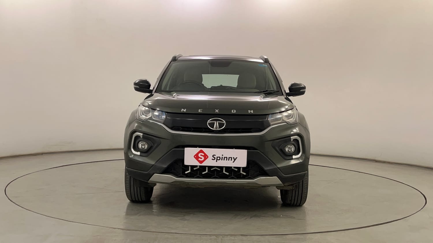 Used 2021 Tata Nexon XZ Plus (O) Petrol Manual exterior FRONT VIEW