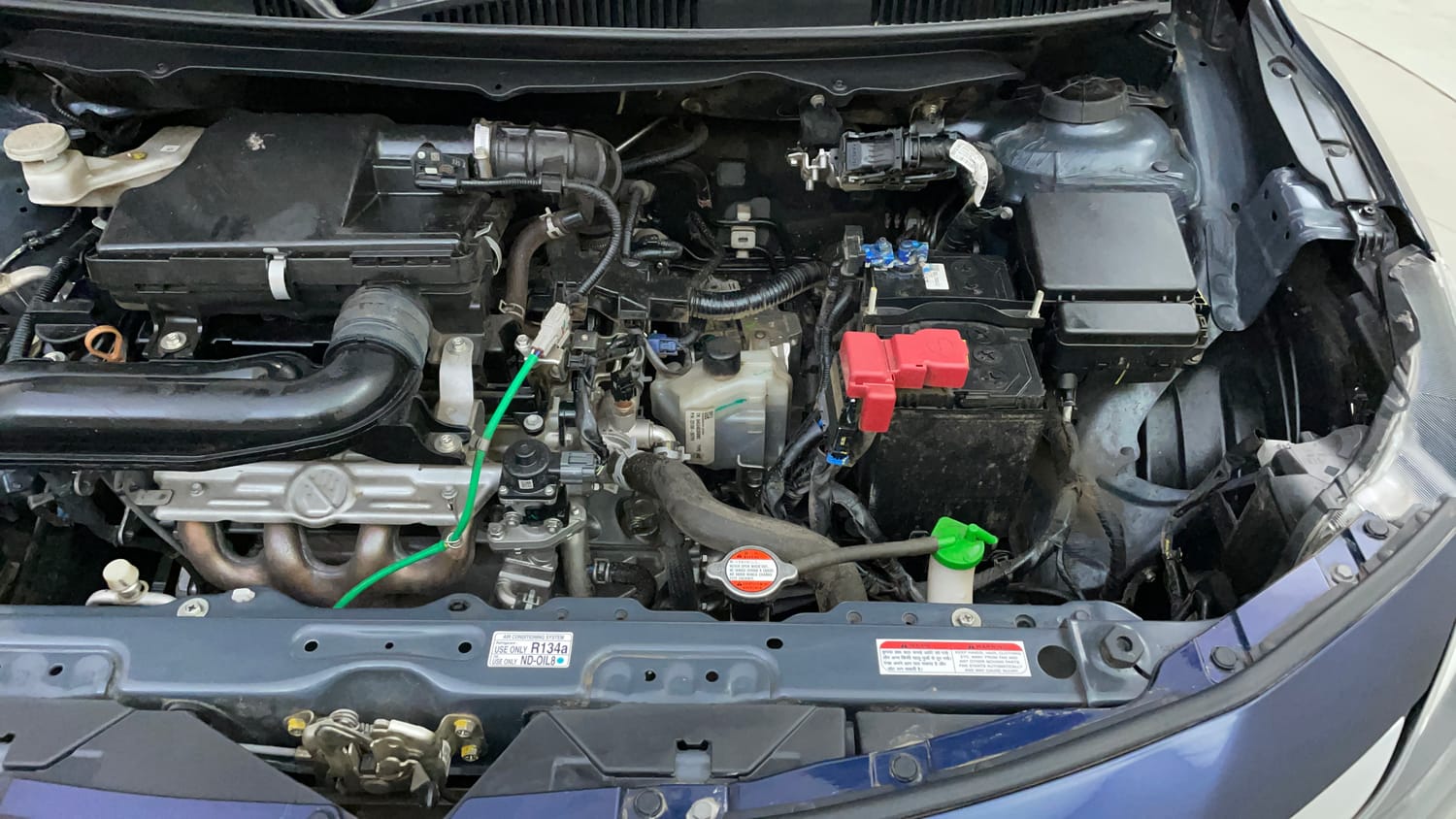 Used 2024 Toyota Glanza V AMT Petrol Automatic engine ENGINE LEFT SIDE VIEW