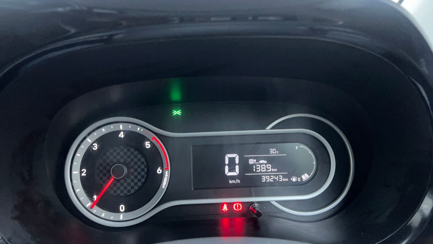 Used 2022 Hyundai Grand i10 Nios Sportz U2 1.2 CRDi Diesel Manual interior CLUSTERMETER VIEW