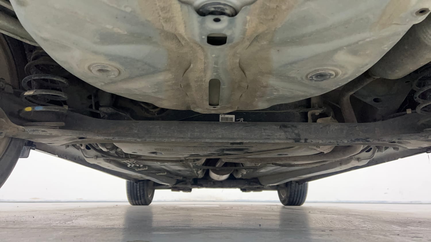 Used 2018 Maruti Suzuki Baleno Zeta 1.2 AT Petrol Automatic extra REAR UNDERBODY VIEW (TAKEN FROM REAR)