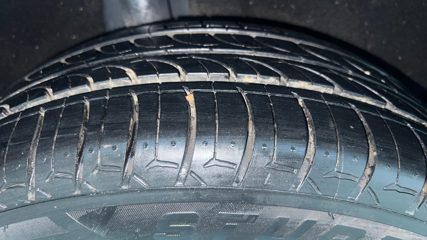 Used 2019 Maruti Suzuki Baleno Alpha Petrol Manual tyres RIGHT REAR TYRE TREAD VIEW