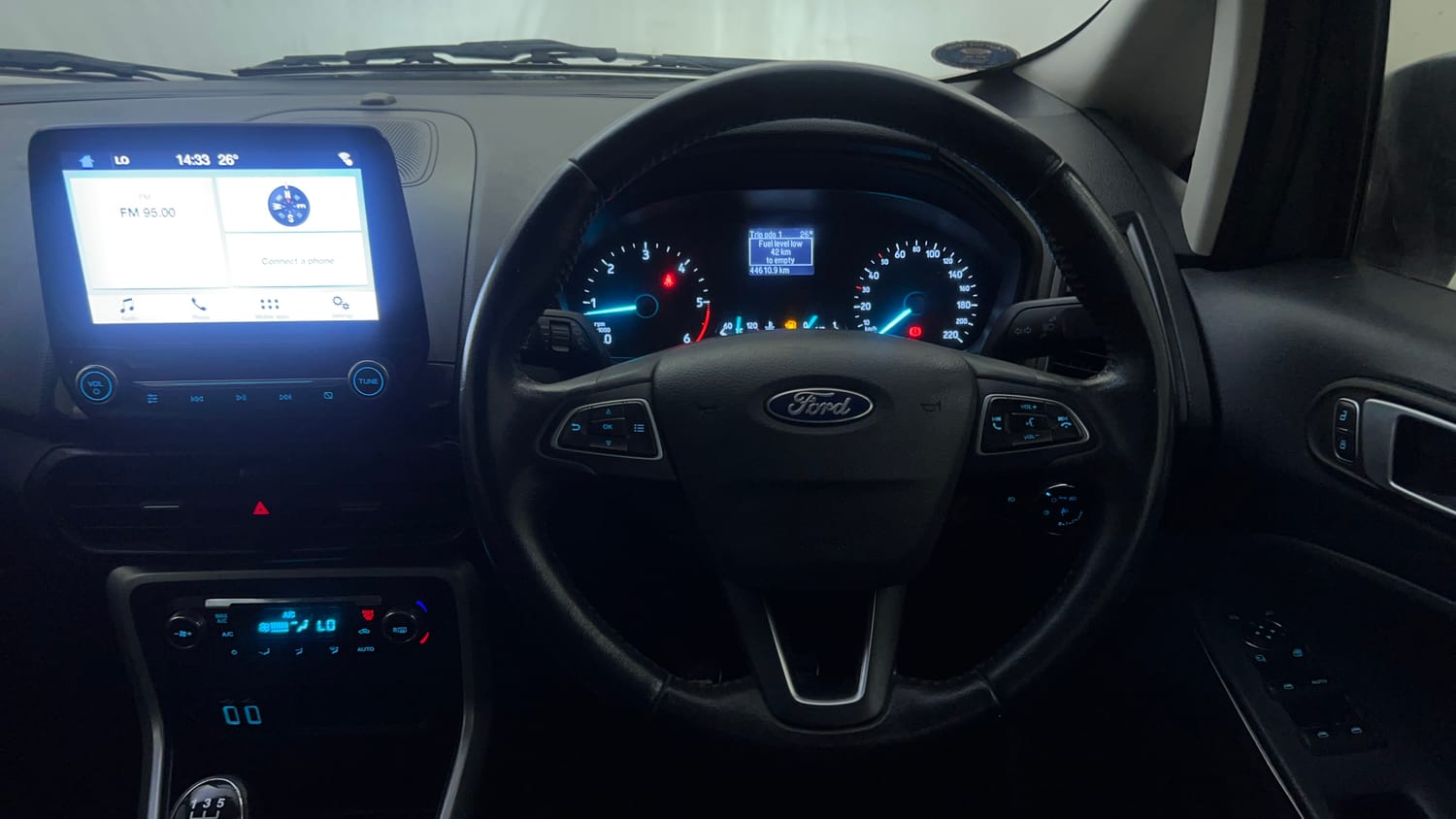 Used 2018 Ford EcoSport Titanium 1.5L TDCi Diesel Manual interior STEERING VIEW