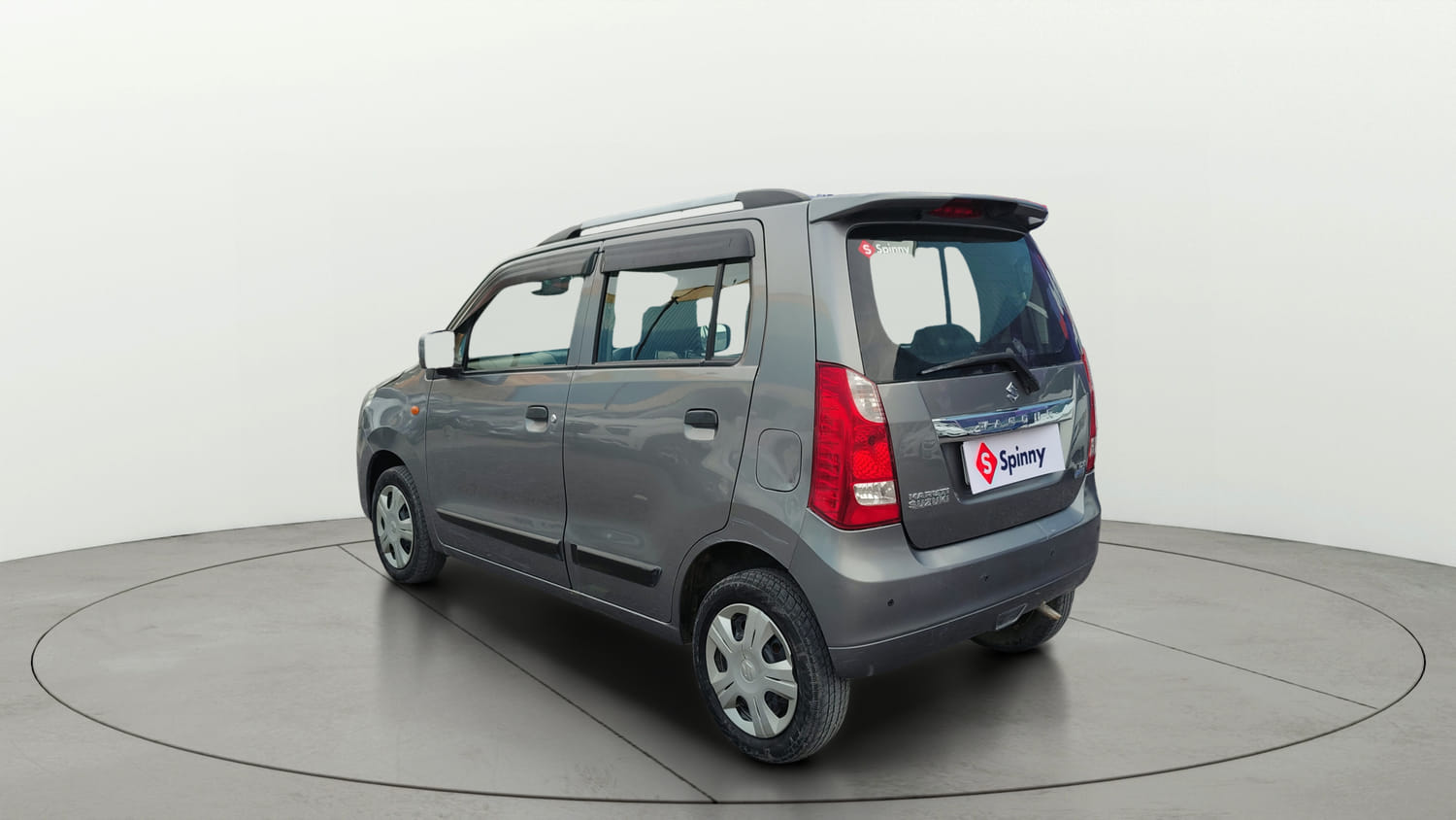 Used 2017 Maruti Suzuki Wagon R 1.0 VXI AMT Petrol Automatic exterior LEFT REAR CORNER VIEW