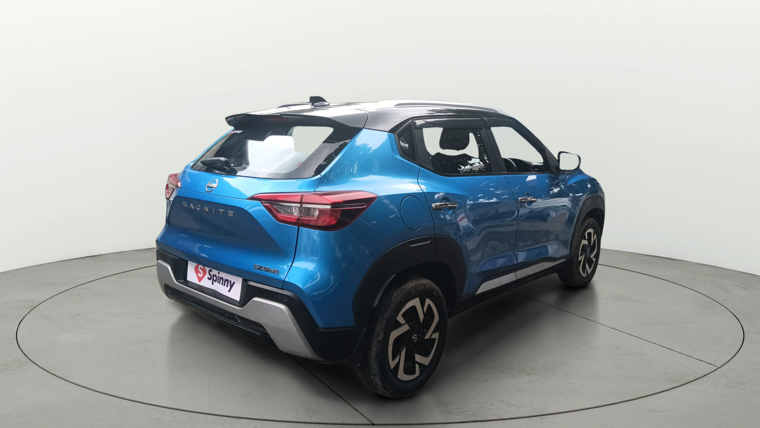 Used 2023 Nissan Magnite XV AMT Petrol Automatic exterior RIGHT REAR CORNER VIEW