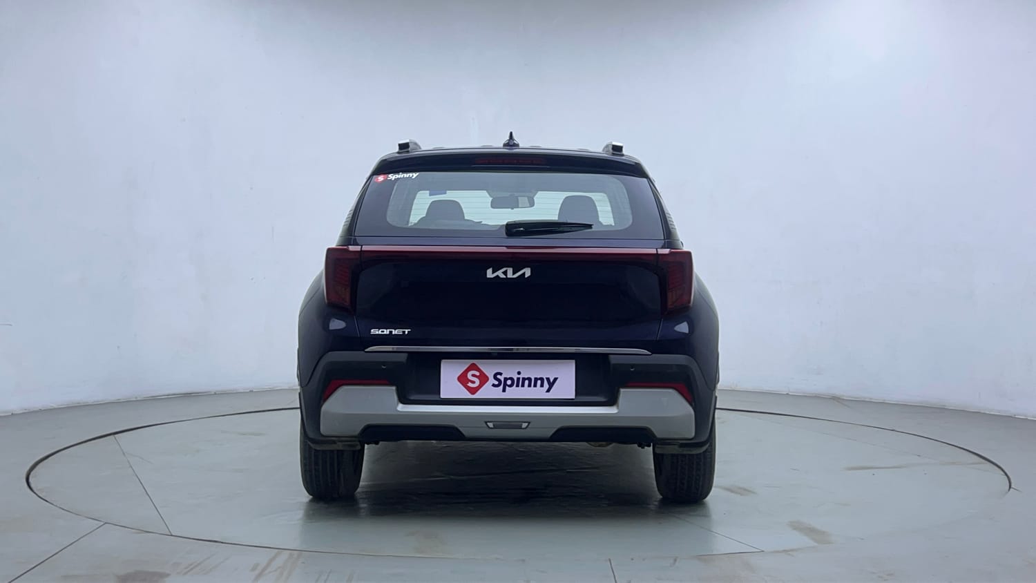 Used 2024 Kia Sonet HTK (O) 1.2 Petrol MT Petrol Manual exterior BACK VIEW