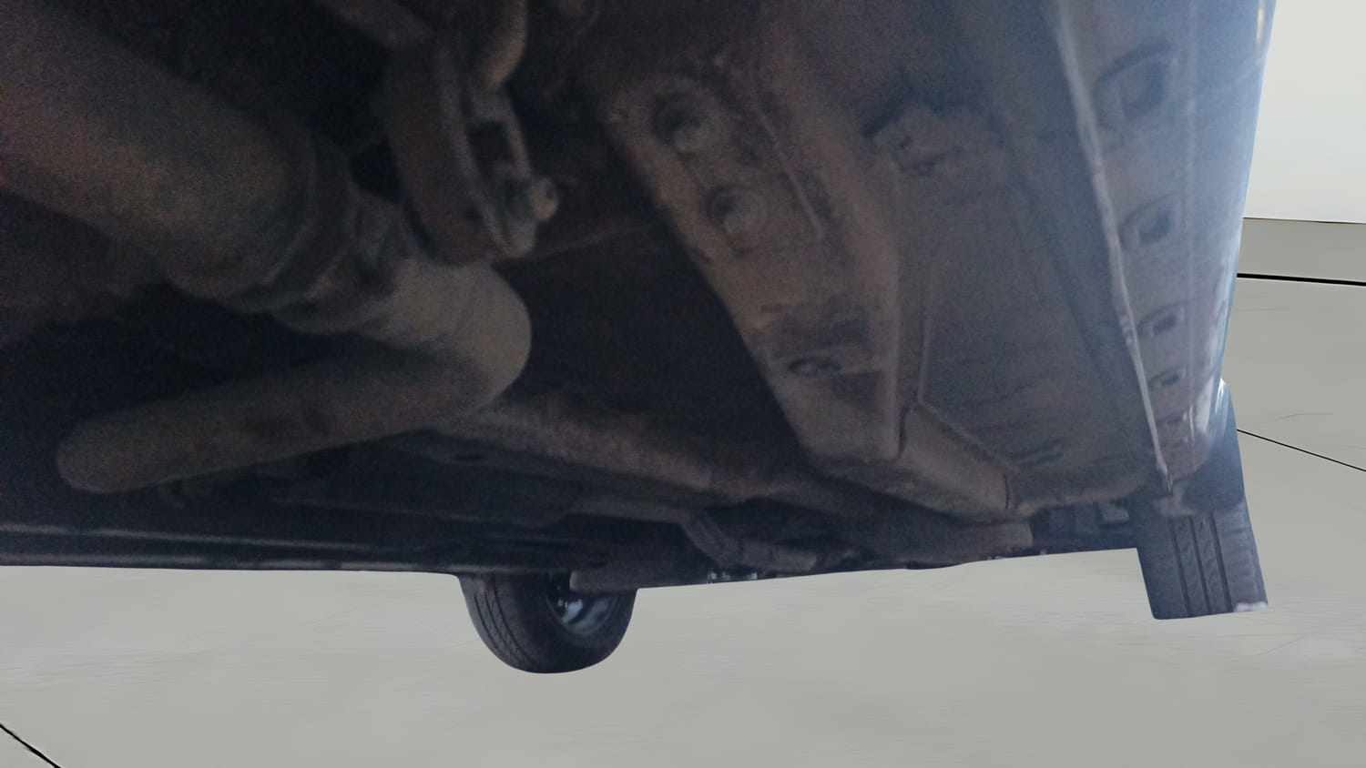 Used 2018 Tata Zest XTA Diesel Diesel Automatic extra REAR RIGHT UNDERBODY VIEW