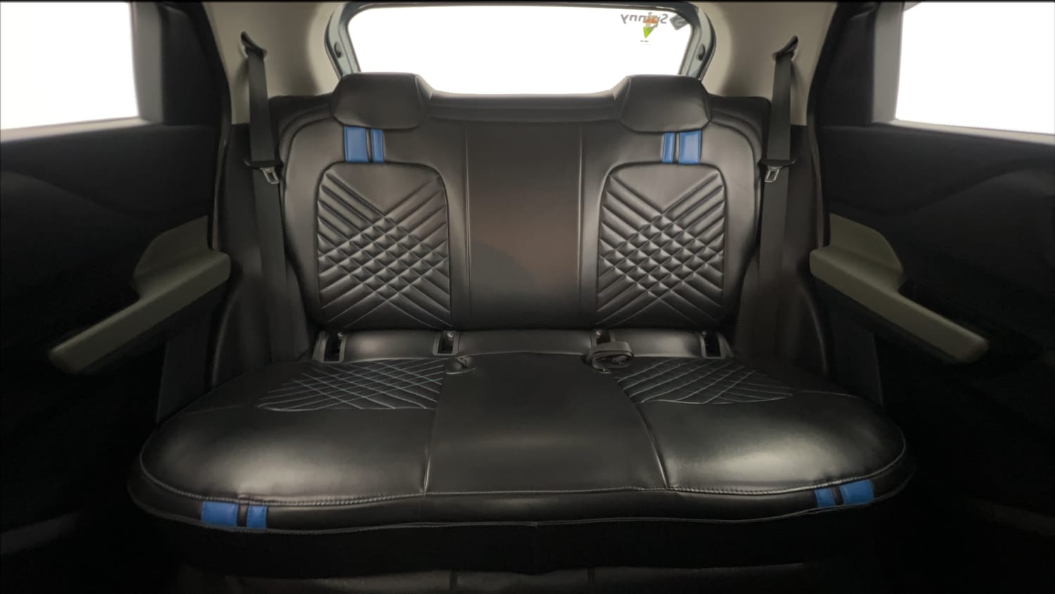 Used 2023 Tata Punch Adventure Rhythm Pack MT Petrol Manual interior REAR SEAT CONDITION VIEW