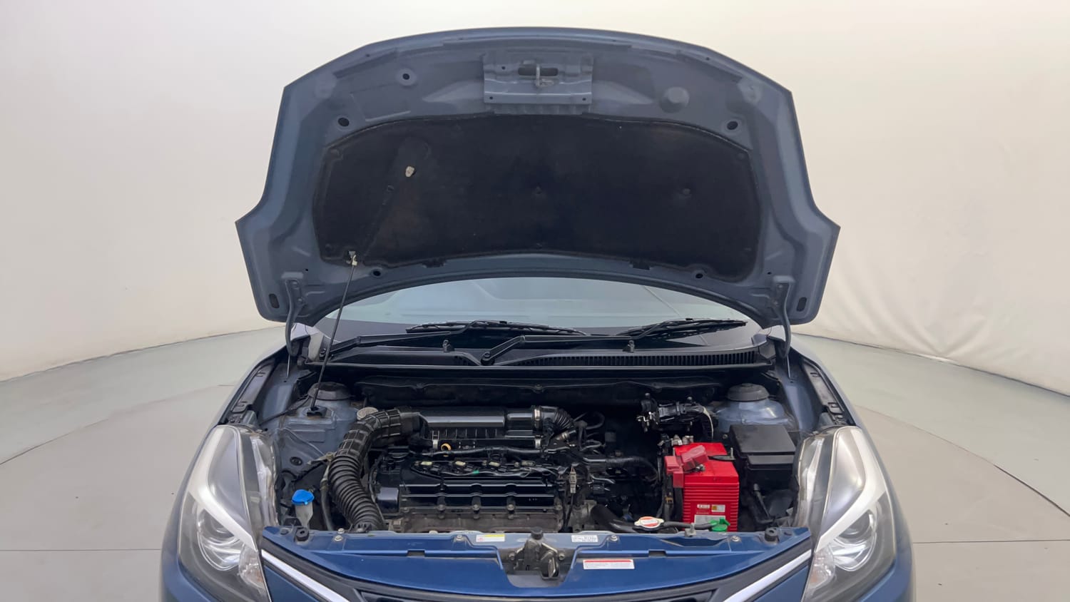 Used 2018 Maruti Suzuki Baleno Alpha 1.2 Petrol Manual engine ENGINE & BONNET OPEN FRONT VIEW