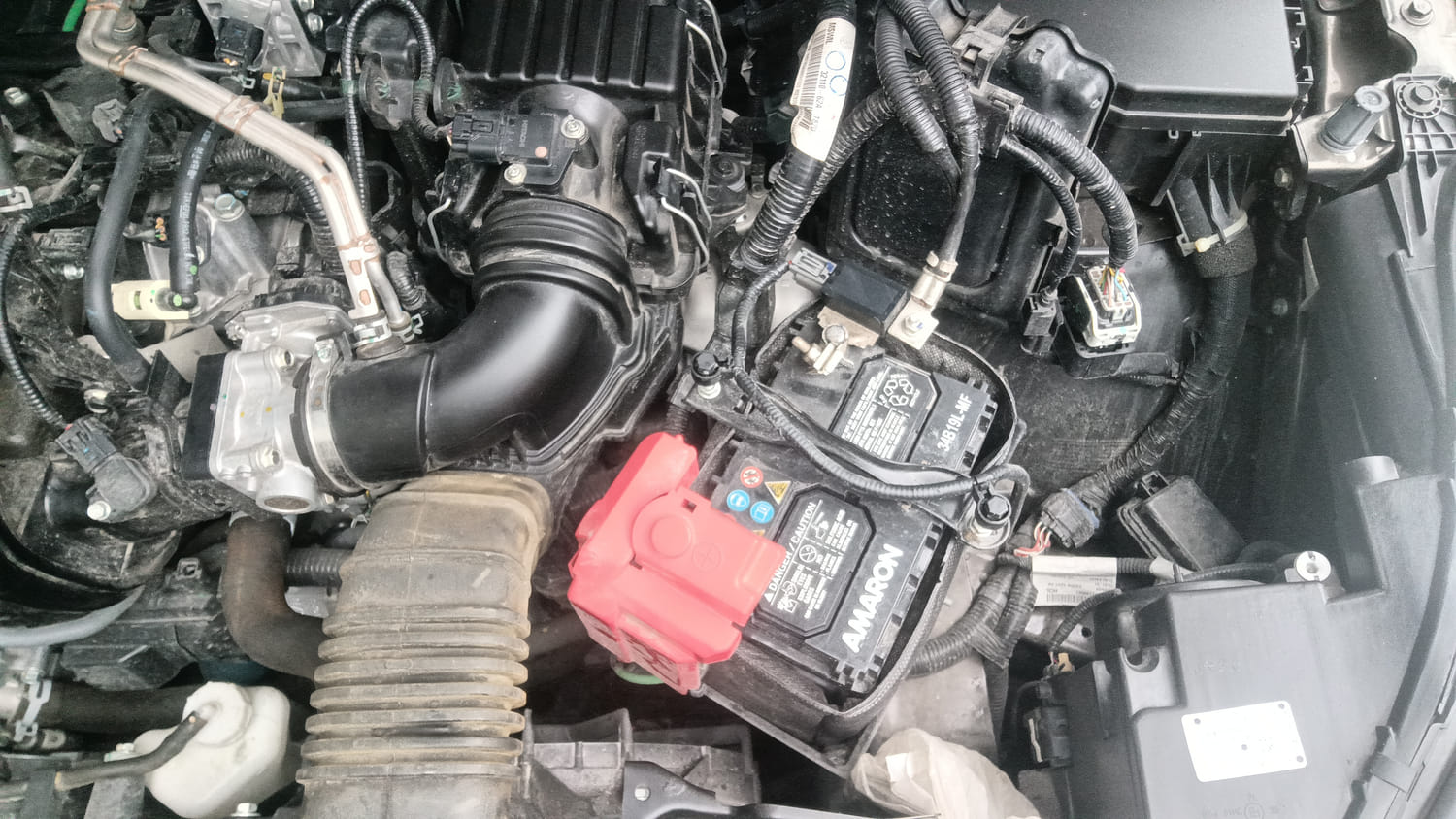 Used 2024 Honda City V Petrol CVT Petrol Automatic engine ENGINE LEFT SIDE VIEW