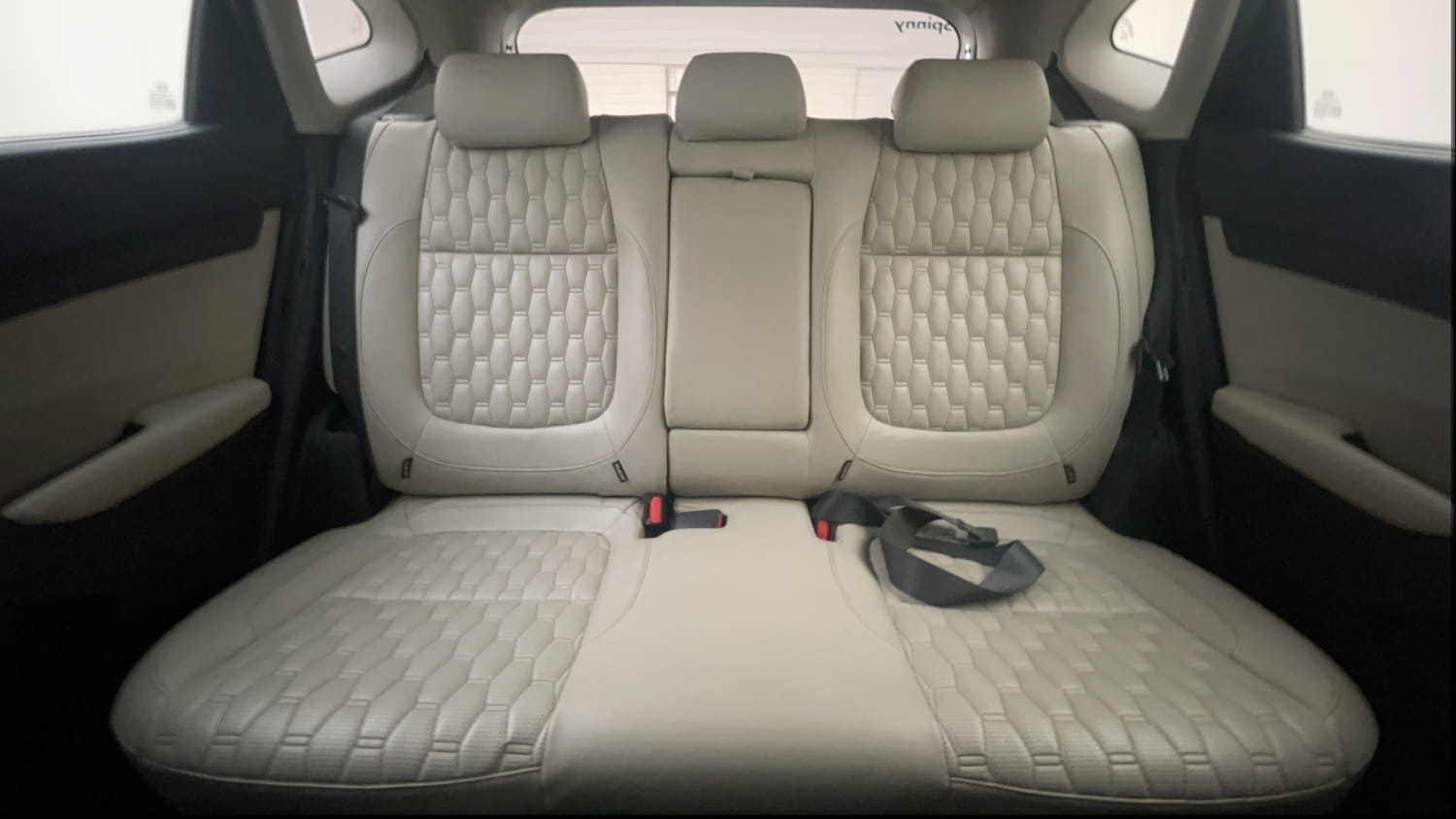 Used 2019 Kia Seltos HTX Plus 1.5 Diesel Diesel Manual interior REAR SEAT CONDITION VIEW