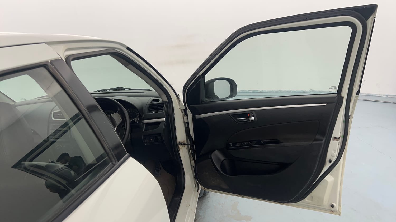 Used 2013 Maruti Suzuki Swift VXi Petrol Manual interior RIGHT FRONT DOOR OPEN VIEW