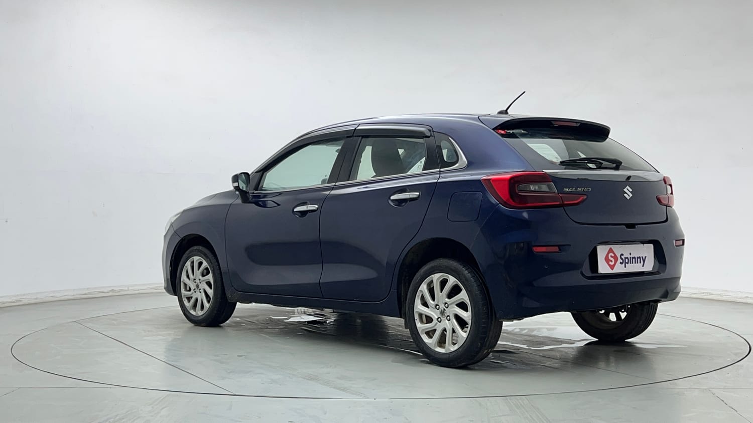 Used 2022 Maruti Suzuki Baleno Zeta MT Petrol Manual exterior LEFT REAR CORNER VIEW