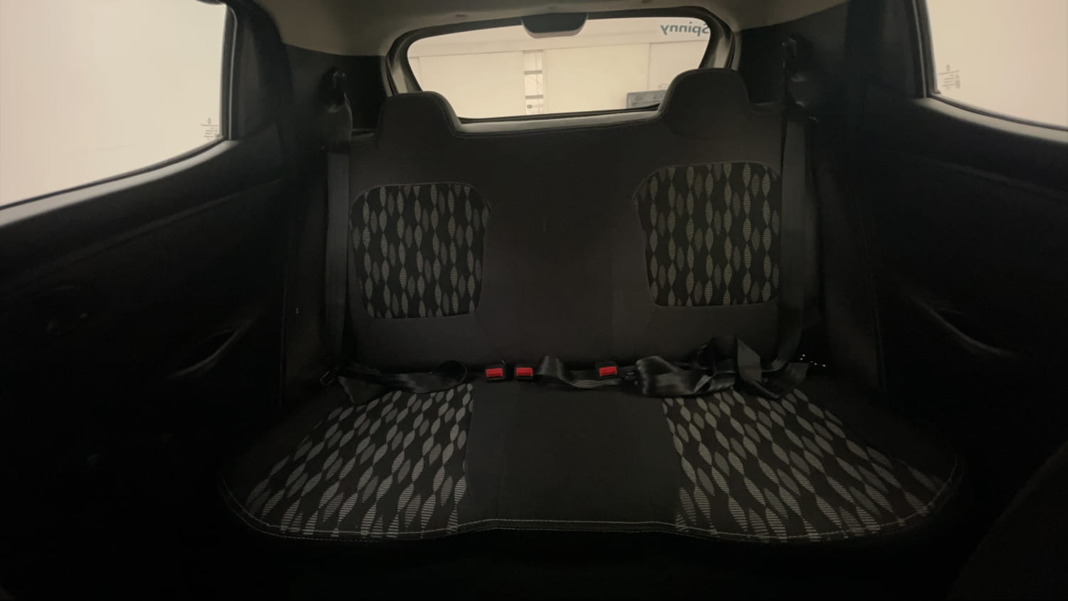 Used 2018 Renault Kwid 1.0 RXT AMT Opt Petrol Automatic interior REAR SEAT CONDITION VIEW