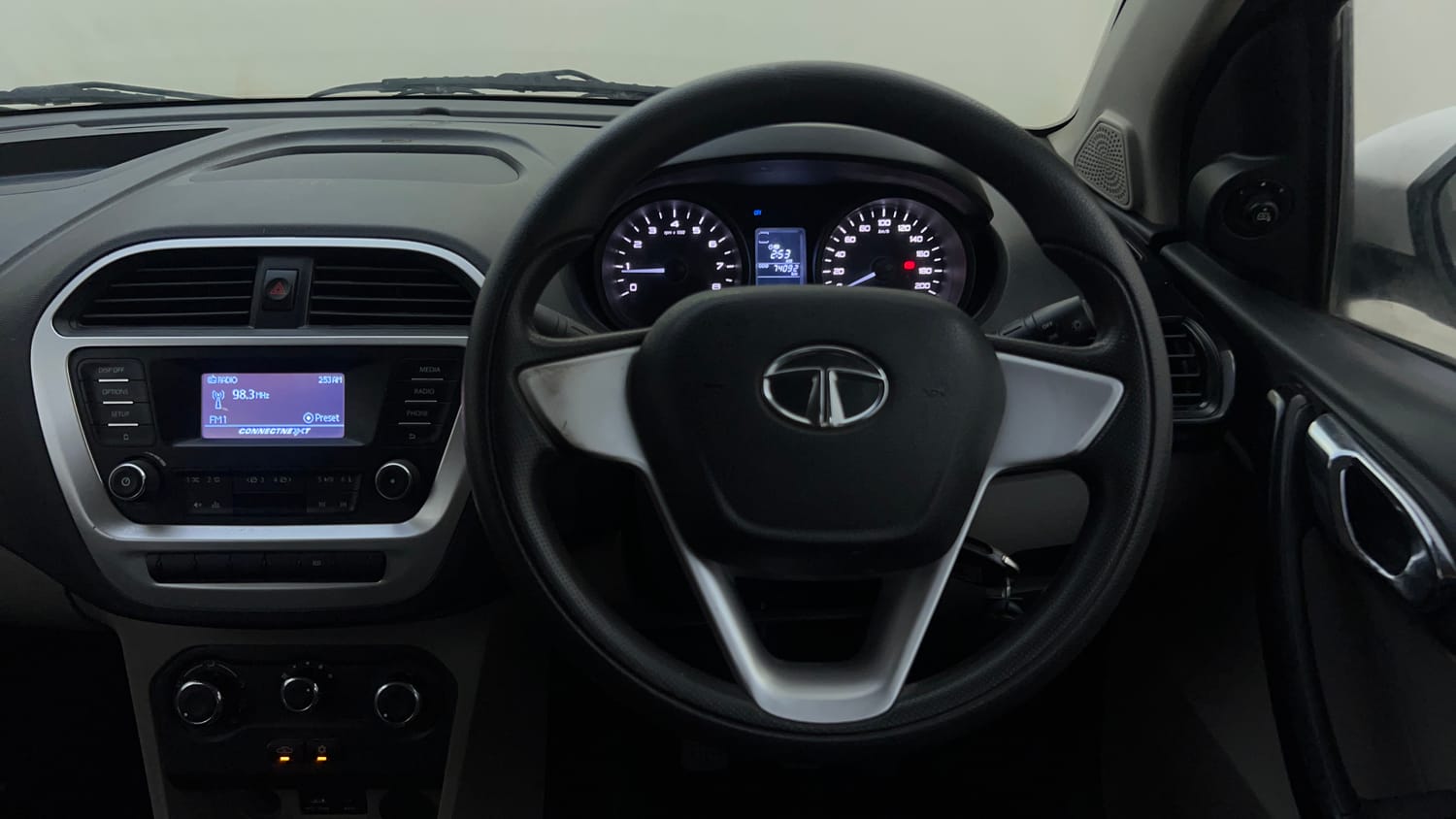 Used 2016 Tata Tiago Revotron XT Petrol Manual interior STEERING VIEW