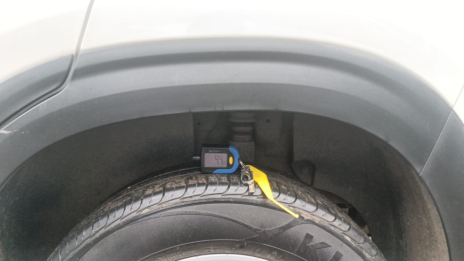 Used 2021 Kia Seltos HTK 1.5 Petrol Manual tyres LEFT REAR TYRE TREAD VIEW