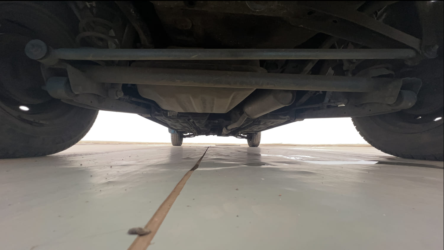Used 2018 Maruti Suzuki Alto 800 VXi Petrol Manual extra REAR UNDERBODY VIEW (TAKEN FROM REAR)